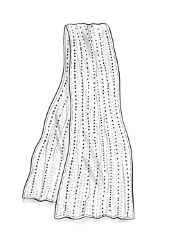 Gudrun Sjödén Schal Lillian Aus Bio-Baumwolle* Accessoires|Schals und Tücher