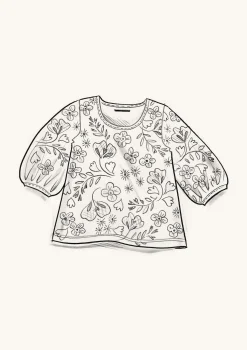 Gudrun Sjödén Shirt Eva Aus Bio-Baumwolle* Pullover & Shirts|Öko-Baumwolle