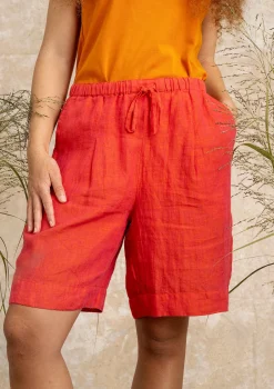 Gudrun Sjödén Shorts Aus Leinengewebe* Hosen|Leinenkleidung