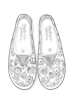 Gudrun Sjödén Stoffschuhe Jane Aus Baumwolle* Schuhe|Blumenkleidung