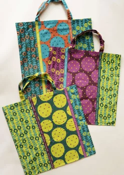 Gudrun Sjödén Stofftasche Größe L, Aus Bio-Baumwolle* Taschen