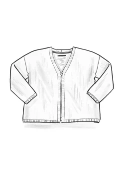 Gudrun Sjödén Strickjacke Aus Leinen* Strickjacken|Leinenkleidung