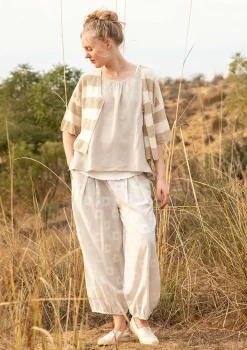 Gudrun Sjödén Strickjacke Aus Leinen/Recycling-Baumwolle* Strickjacken|Leinenkleidung