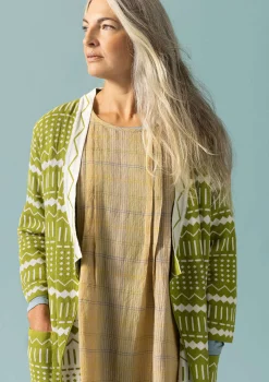 Gudrun Sjödén Strickjacke Elsie Aus Bio-/Recycling-Baumwolle* Strickjacken|Öko-Baumwolle