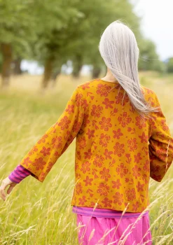 Gudrun Sjödén Strickjacke Flora-Li Aus Bio-/Recycling-Baumwolle* Strickjacken|Öko-Baumwolle