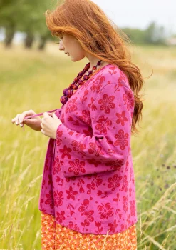 Gudrun Sjödén Strickjacke Flora-Li Aus Bio-/Recycling-Baumwolle* Strickjacken|Öko-Baumwolle