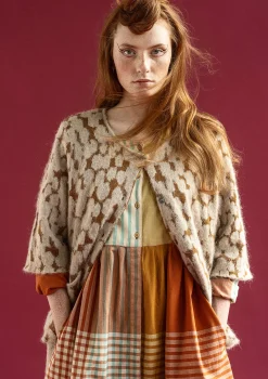 Gudrun Sjödén Strickjacke Morr Aus Alpakagemisch Und Recycling-/Bio-Baumwolle* Strickjacken|Öko-Baumwolle