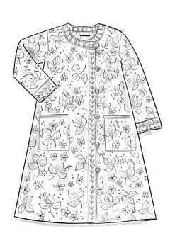 Gudrun Sjödén Strickmantel Ottilia Aus Wolle Und Bio-/Recycling-Baumwolle* Jacken & Mäntel|Öko-Baumwolle