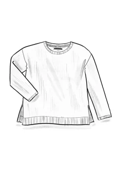 Gudrun Sjödén Strickpullover Aus Leinen* Pullover & Shirts|Leinenkleidung