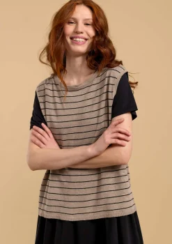Gudrun Sjödén Stricktop Aus Leinen* Pullover & Shirts|Leinenkleidung
