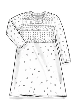 Gudrun Sjödén Stricktunika Elsie Aus Bio-/Recycling-Baumwolle* Tuniken|Öko-Baumwolle