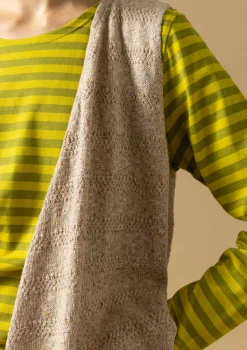 Gudrun Sjödén Strickweste Aus Leinen/Recycling-Baumwolle* Westen|Leinenkleidung