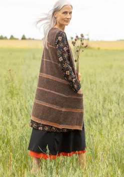 Gudrun Sjödén Strickweste Sandy Aus Alpakagemisch Und Bio-/Recycling-Baumwolle* Westen|Öko-Baumwolle