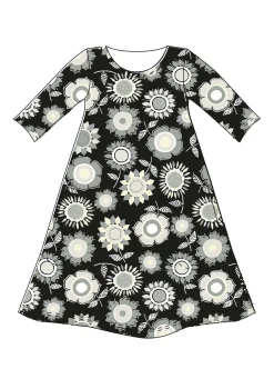 Gudrun Sjödén Trikotkleid Sunflower Aus Lyocell/Elasthan* Kleider|Sonnenblumen für UNHCR