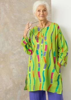 Gudrun Sjödén Tunika Väst Aus Bio-Baumwollgewebe* Tuniken|Öko-Baumwolle
