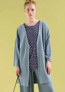 Gudrun Sjödén Velourskimono Aus Bio-Baumwolle/Recycling-Polyester* Strickjacken|Öko-Baumwolle