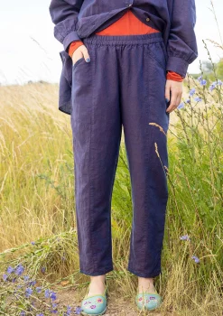 Gudrun Sjödén Webhose Dunes Aus Bio-Baumwolle/Leinen* Hosen|Öko-Baumwolle