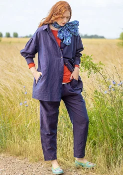 Gudrun Sjödén Webhose Dunes Aus Bio-Baumwolle/Leinen* Hosen|Öko-Baumwolle
