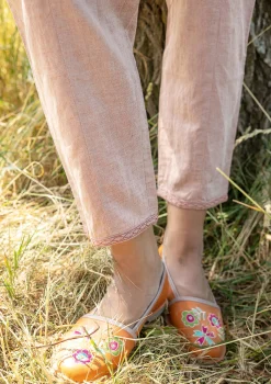 Gudrun Sjödén Webhose Dunes Aus Bio-Baumwolle/Leinen* Hosen|Öko-Baumwolle