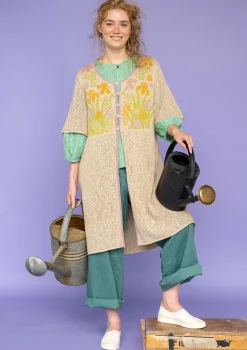 Gudrun Sjödén Webhose Garden Aus Bio-Baumwolle/Leinen* Hosen|Öko-Baumwolle