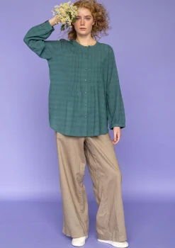 Gudrun Sjödén Webhose Garden Aus Bio-Baumwolle/Leinen* Hosen|Öko-Baumwolle
