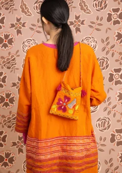 Gudrun Sjödén Webkleid Amber Aus Bio-Baumwolle/Leinen* Kleider|Öko-Baumwolle