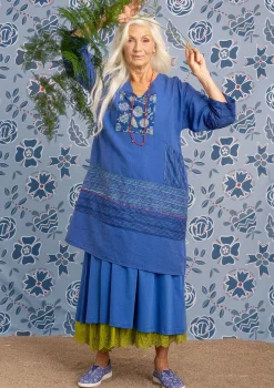 Gudrun Sjödén Webkleid Amber Aus Bio-Baumwolle/Leinen* Kleider|Öko-Baumwolle
