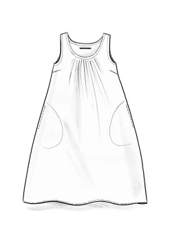 Gudrun Sjödén Webkleid Aus Bio-Baumwolle/Modal* Kleider|Naturkleidung