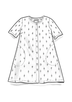 Gudrun Sjödén Webkleid Aus Bio-Baumwolle* Kleider