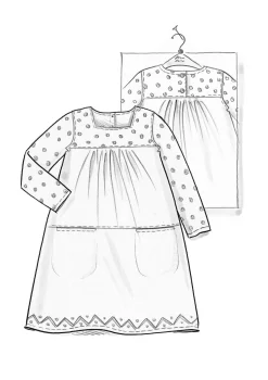 Gudrun Sjödén Webkleid Aus Bio-Baumwolle* Kleider|Öko-Baumwolle