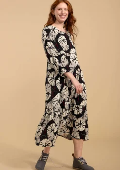Gudrun Sjödén Webkleid Aus Viskose* Kleider|Kleider im Hippie-Stil