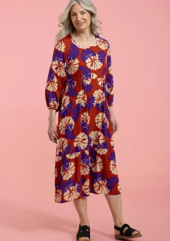Gudrun Sjödén Webkleid Aus Viskose* Kleider|Kleider im Hippie-Stil