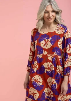 Gudrun Sjödén Webkleid Aus Viskose* Kleider|Kleider im Hippie-Stil