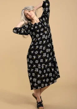Gudrun Sjödén Webkleid Aus Viskose* Kleider|Kleider im Hippie-Stil