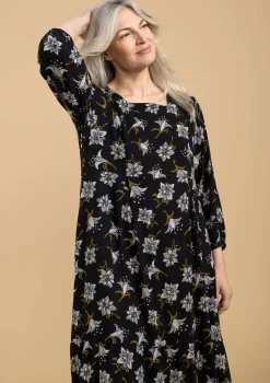 Gudrun Sjödén Webkleid Aus Viskose* Kleider|Kleider im Hippie-Stil