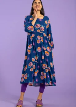 Gudrun Sjödén Webkleid Aus Viskose* Kleider|Kleider im Hippie-Stil