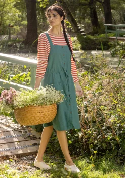Gudrun Sjödén Webkleid Garden Aus Bio-Baumwolle/Leinen* Kleider|Öko-Baumwolle