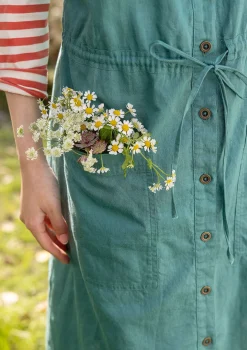Gudrun Sjödén Webkleid Garden Aus Bio-Baumwolle/Leinen* Kleider|Öko-Baumwolle